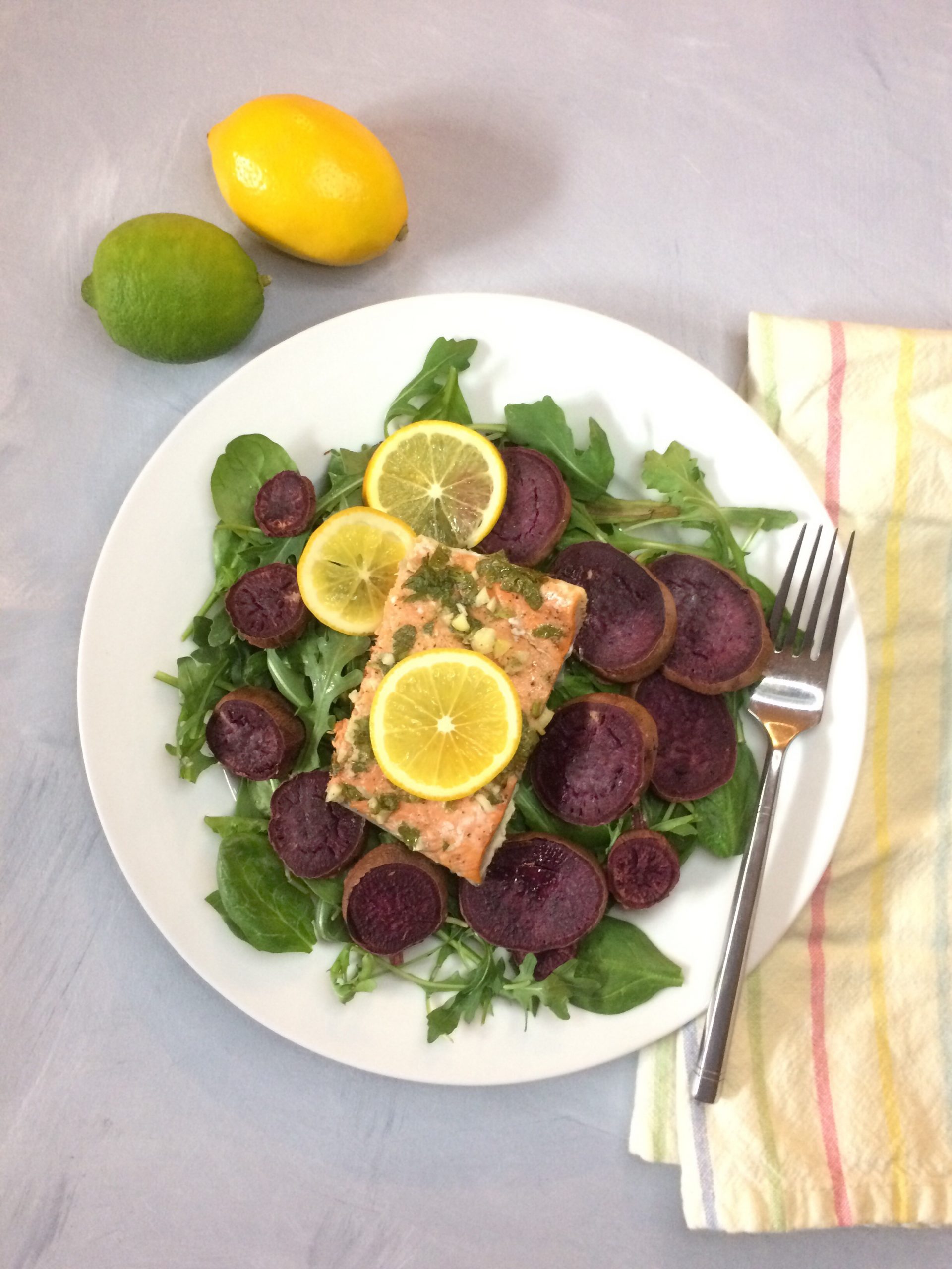 Salmon and Beets - also a source of antioxidants